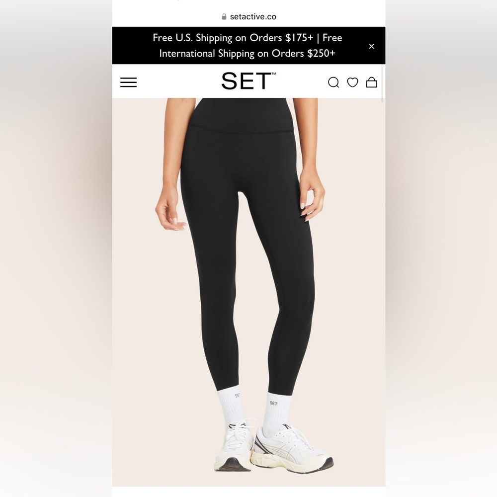 SET Active Airluxe top and leggings